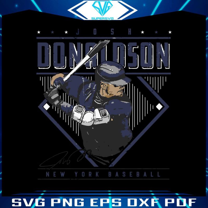 josh-donaldson-new-york-y-diamond-name-svg-digital-file