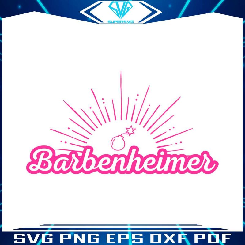 barbenheimer-barbie-movie-2023-bomb-svg-digital-file