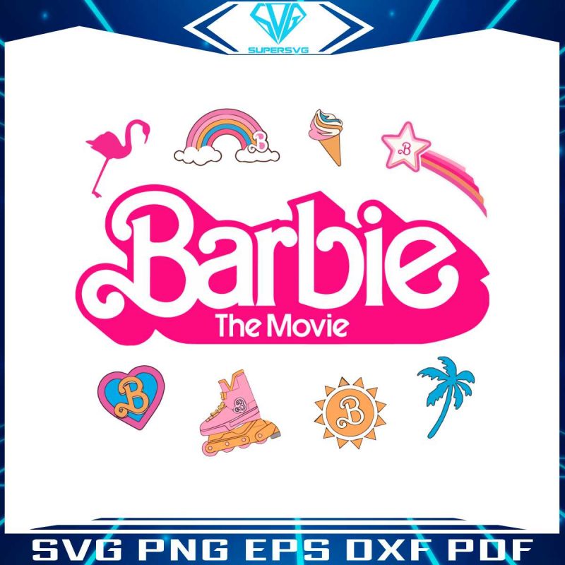 barbie-the-movie-icons-svg-barbie-movie-svg-digital-file