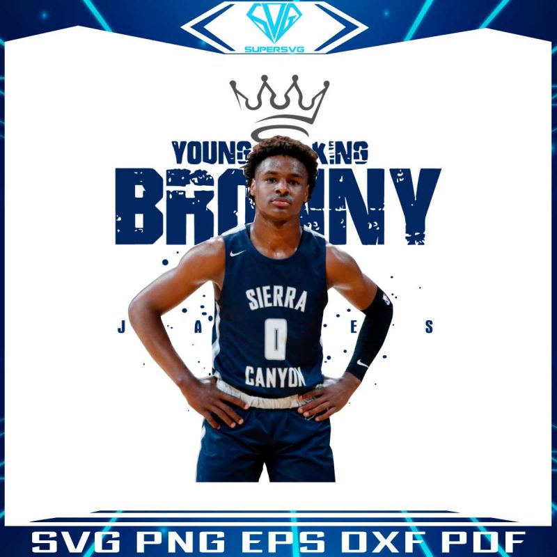 bronny-james-young-king-bronny-usc-trojan-png-download