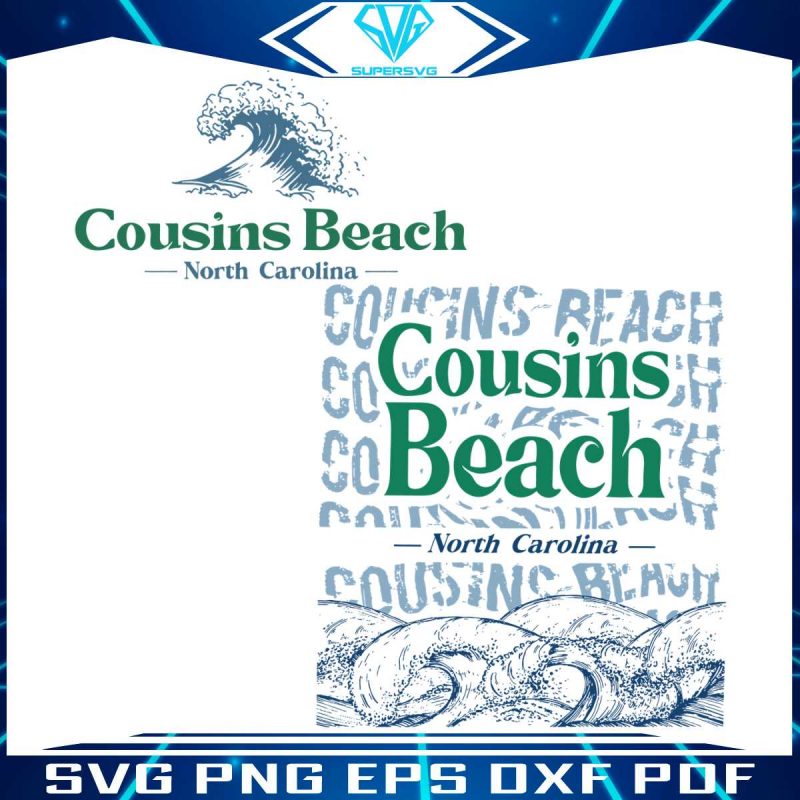 retro-summer-cousins-beach-north-carolina-svg-cricut-file