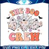 retro-floral-the-boo-crew-halloween-svg-graphic-design