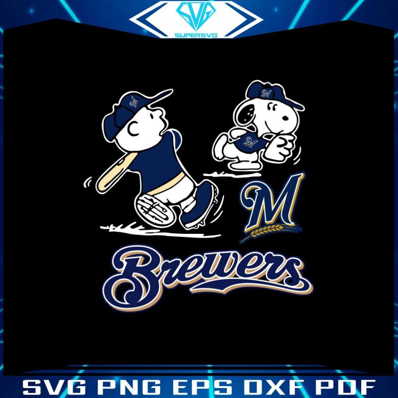 milwaukee-brewers-mlb-snoopy-and-charlie-brown-svg-file