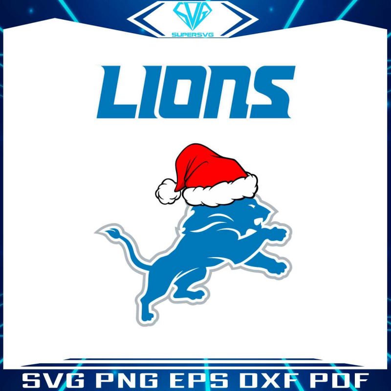 detroit-lions-nfl-christmas-logo-svg-graphic-design-file