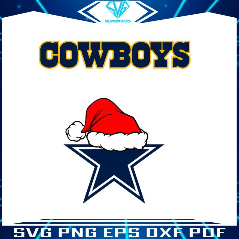 dallas-cowboys-nfl-christmas-logo-svg-digital-cricut-file