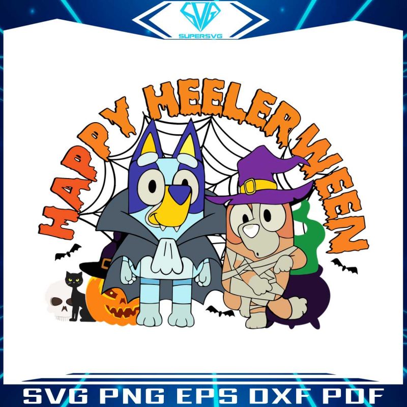 happy-heelerween-bluey-and-bingo-trick-or-treat-svg-file