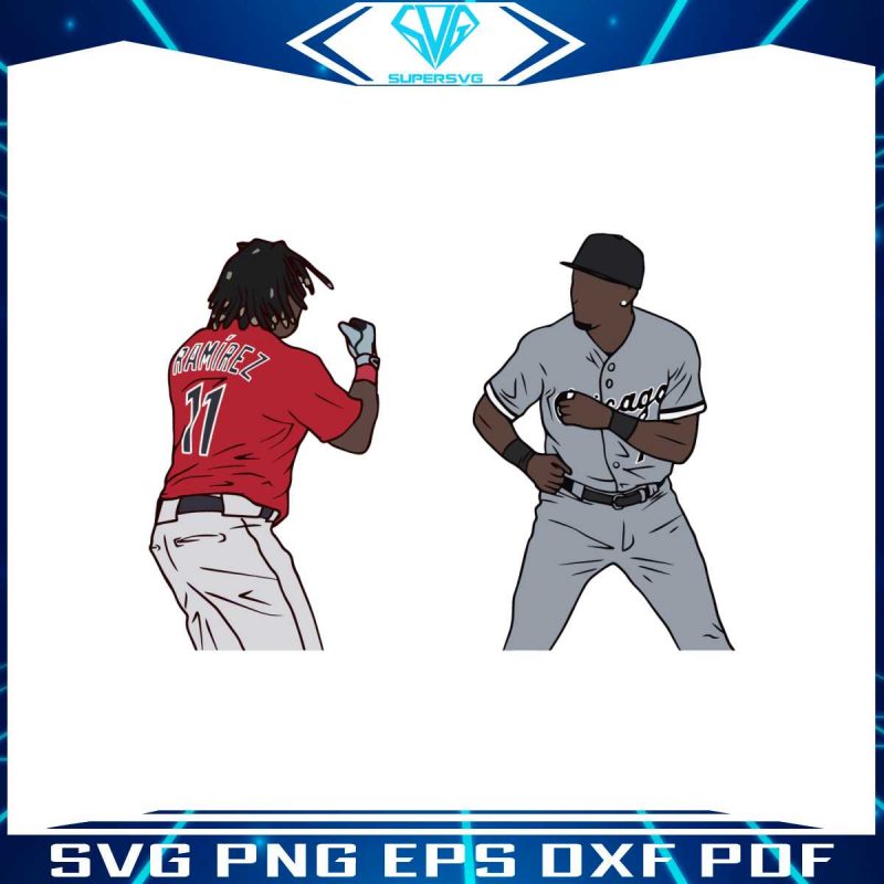 jose-ramirez-and-tim-anderson-fight-meme-svg-cricut-file