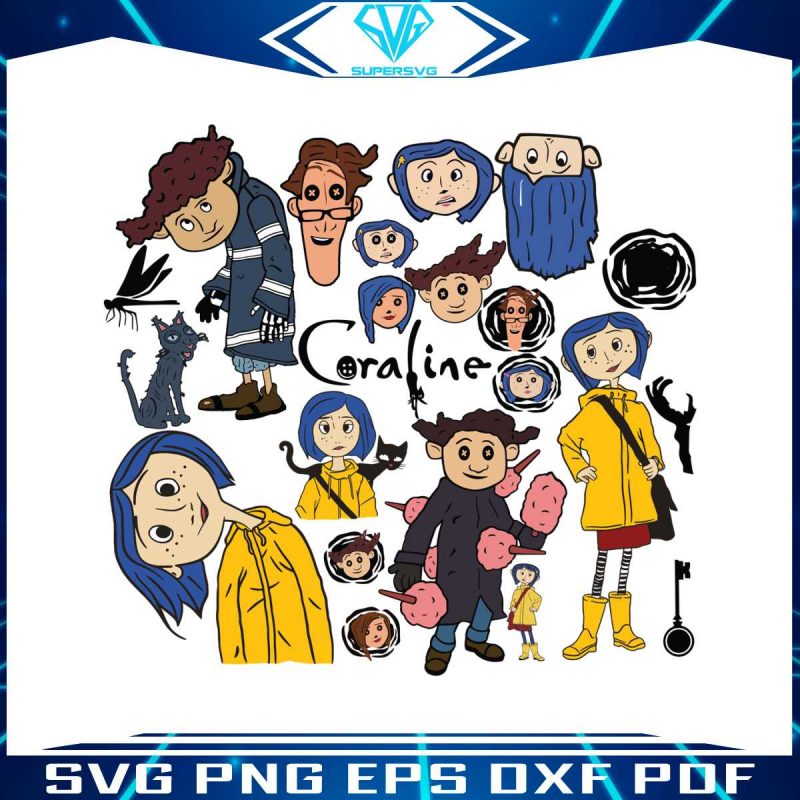 vintage-coraline-cartton-characters-svg-bundle