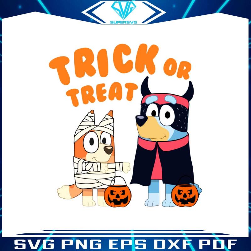 trick-or-treat-bluey-and-bingo-halloween-svg-digital-file