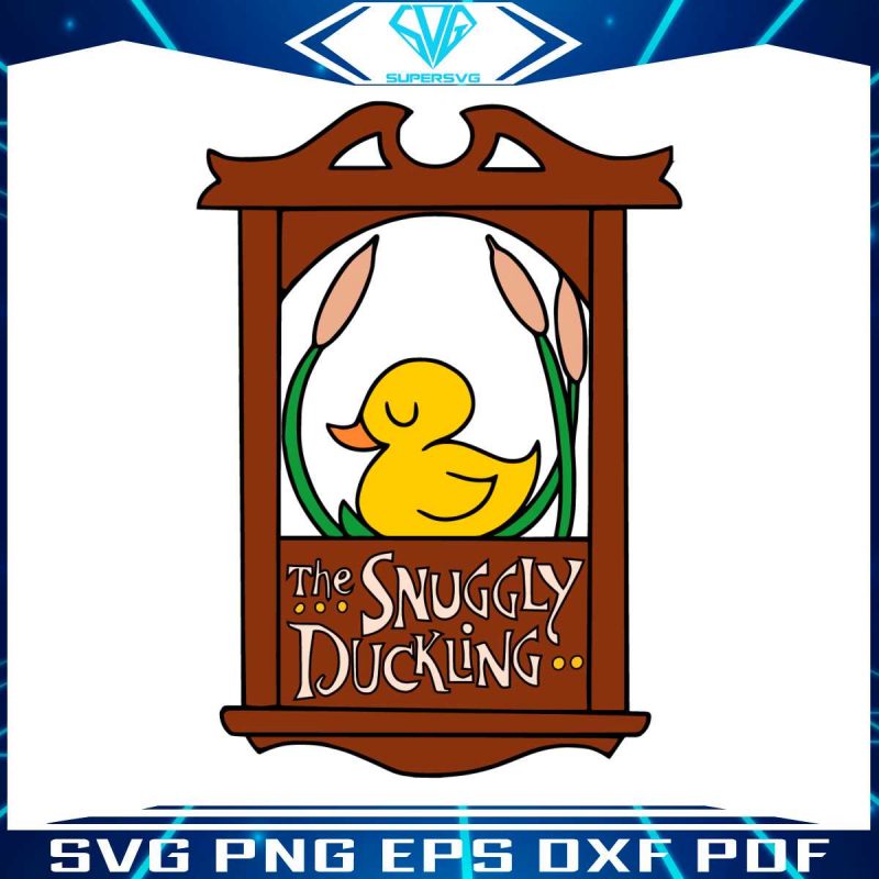 the-snuggly-duckling-svg-tangled-series-svg-digital-file