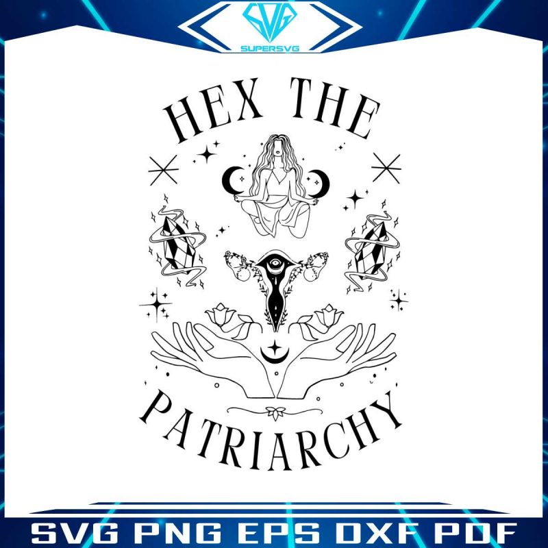 witch-halloween-hex-the-patriarchy-svg-graphic-design-file