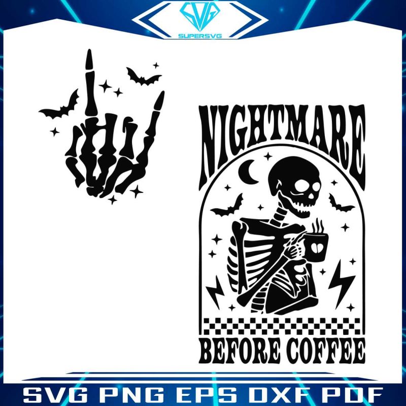 nightmare-before-coffee-halloween-svg-graphic-design-file