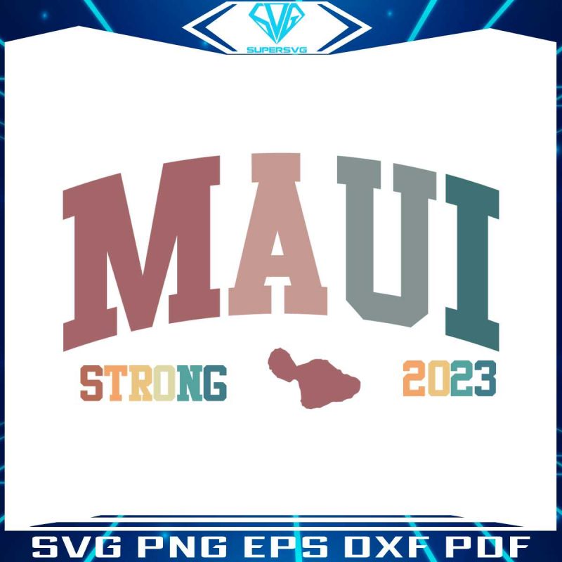 maui-strong-2023-wildfire-relief-svg-pray-for-maui-svg-file