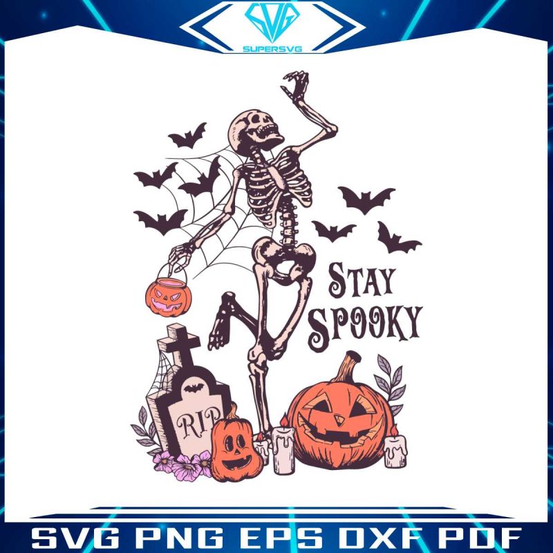 skeleton-fall-halloween-svg-stay-spooky-svg-download