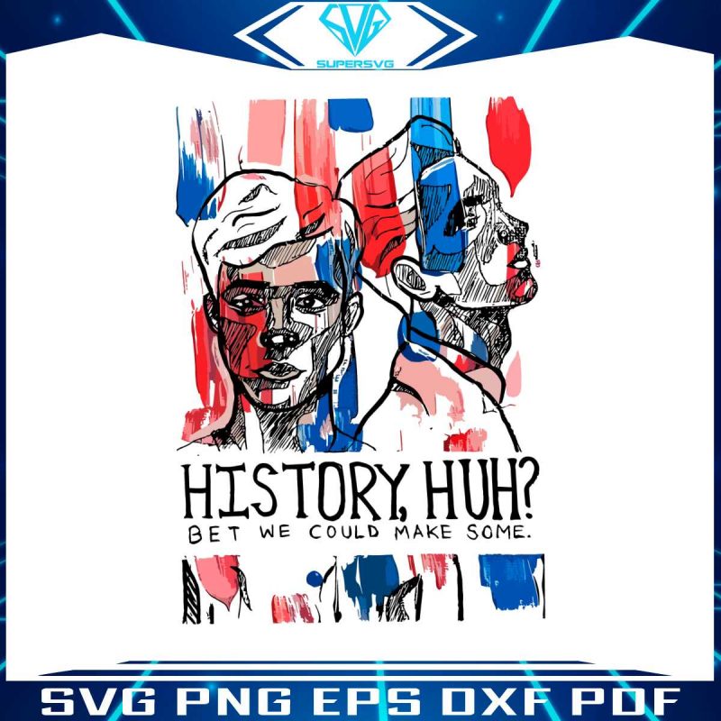 red-white-and-royal-blue-svg-history-huh-svg-digital-file
