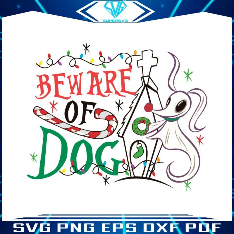 zero-beware-of-dog-svg-nightmare-before-christmas-svg