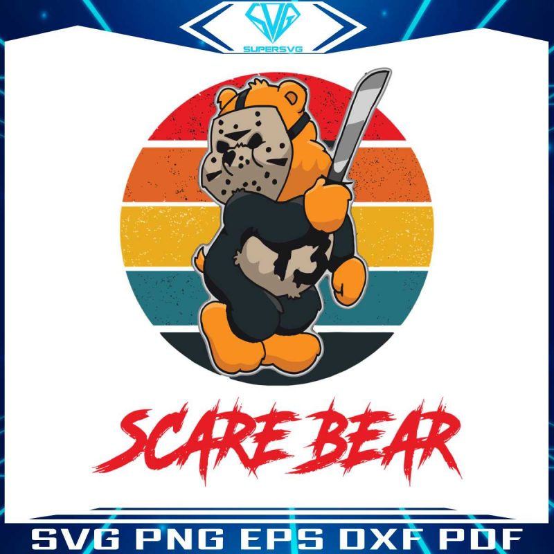 scare-bear-jason-voorhees-bear-vintage-svg-file-for-cricut