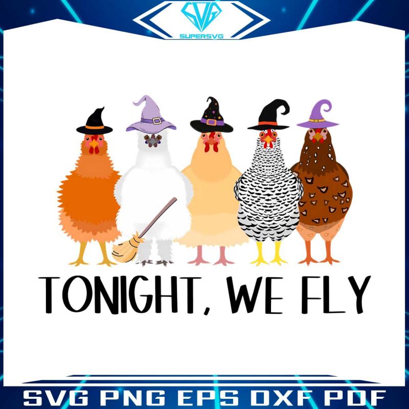 halloween-chicken-png-tonight-we-fly-png-download