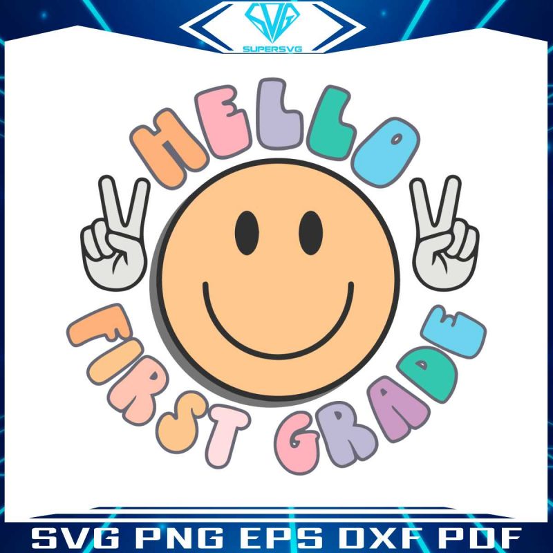 cute-hello-fifth-grade-level-smile-face-svg-digital-cricut-file