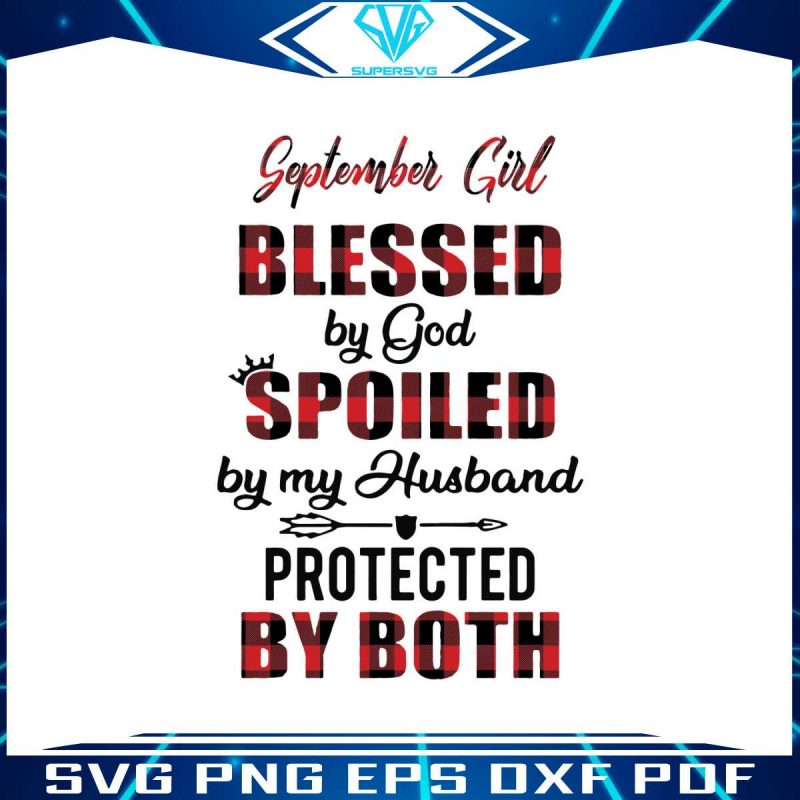 september-girl-blessed-by-god-svg-graphic-design-file