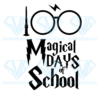 100 Magical Days of School Cricut Svg Files, Holidays Svg