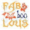 Fab Boo Lous Cute Bat Svg, Halloween Svg, Fab Boo Lous Svg