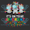 It's Ok To Be Different Cricut Svg Files, Autism Awareness Svg