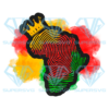 King DNA Juneteenth Sublimation, Juneteenth Png, DNA Png
