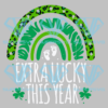 Leopard Rainbow St Patricks Day Cricut Svg Files, St. Patrick Svg