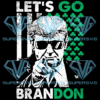 Let's Go Brandon Donald Trump Cricut Svg Files, US Flag Svg