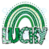 Lucky Rainbow St Patrick's Day Cricut Svg Files, St Patrick's Day Svg