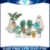 retro-halloween-plant-lady-ghost-svg-digital-cricut-file
