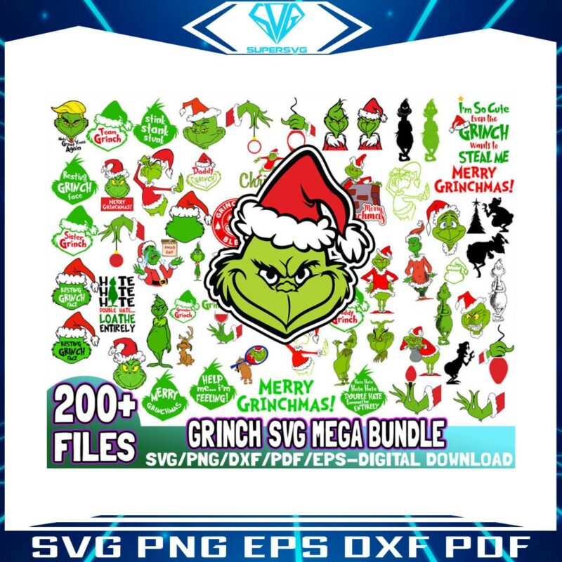 200-files-grinchmas-santa-claus-vibe-svg-bundle-download
