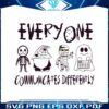 everyone-communicates-differently-svg-graphic-design-file