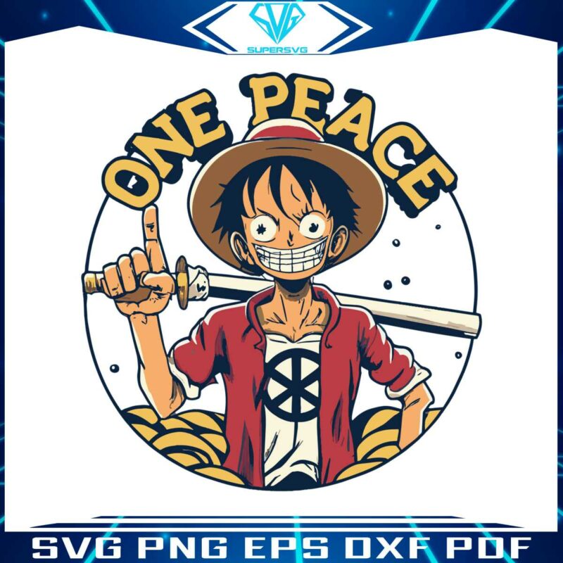 one-piece-anime-monkey-d-luffy-one-peace-svg-cricut-file