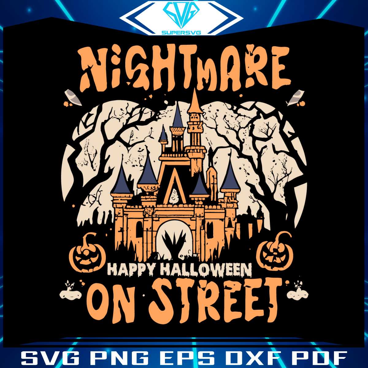 vintage-disney-castle-halloween-nightmare-on-street-svg