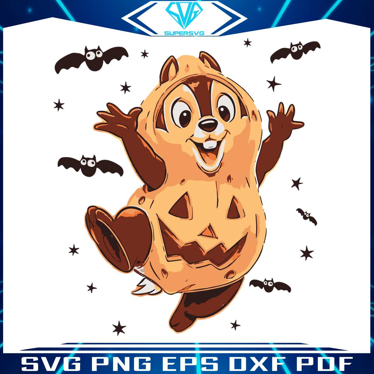 vintage-disney-halloween-cute-chip-and-dale-svg-download