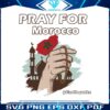 vintage-pray-for-morocco-svg-morocco-earthquake-svg-file