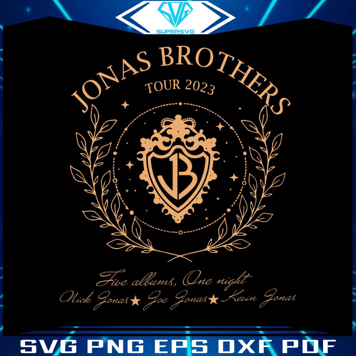jonas-brothers-member-five-albums-one-night-tour-svg-file