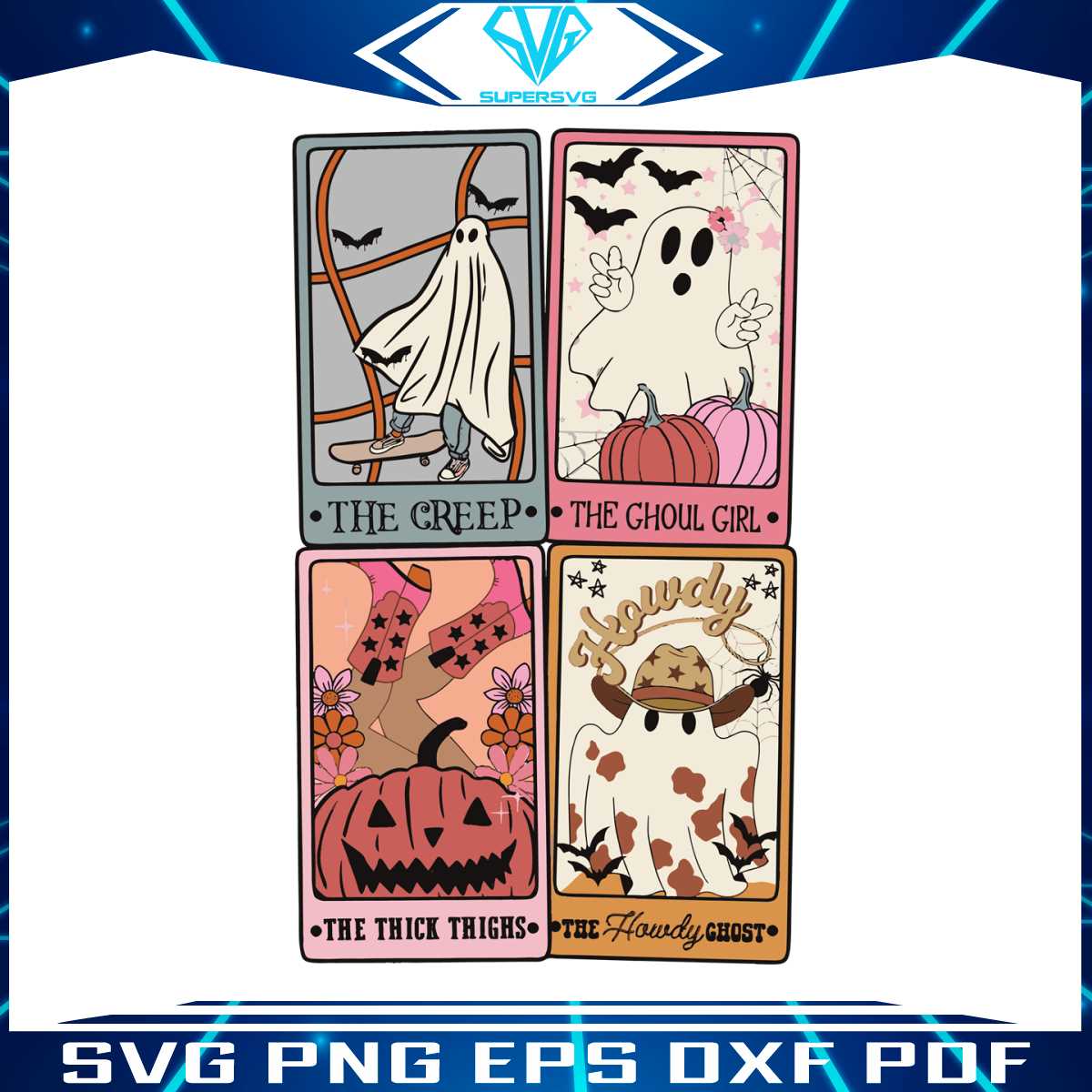 retro-halloween-ghost-tarot-card-svg-graphic-design-file