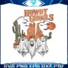 retro-vintage-western-halloween-howdy-ghouls-png-download