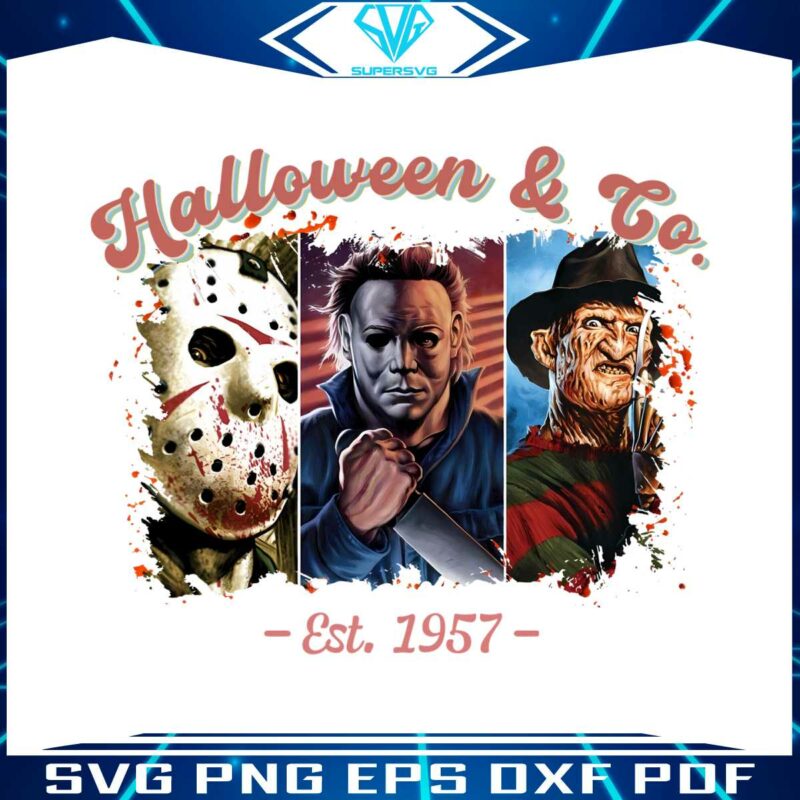 retro-halloween-and-co-est-1957-horror-character-png-download