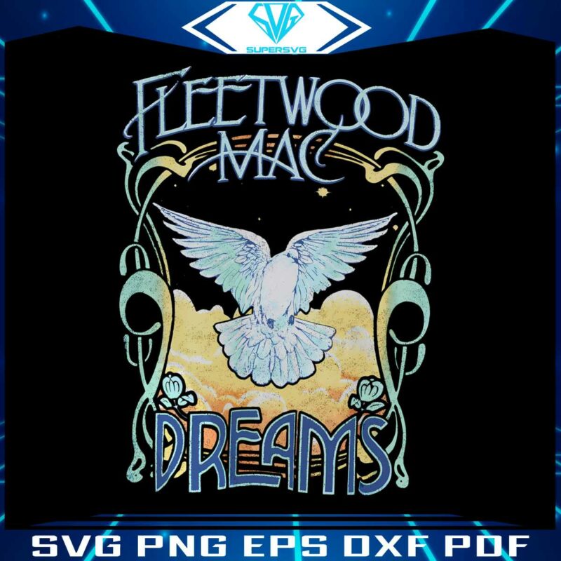 retro-fleetwood-mac-dreams-song-png-download-file