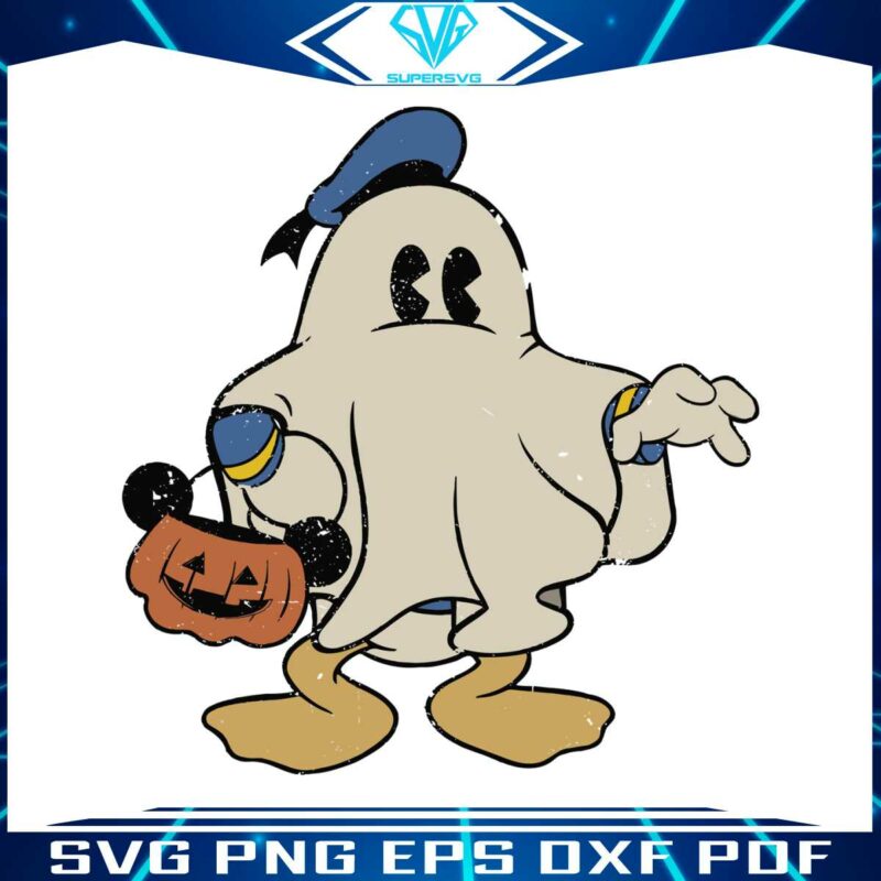 donald-duck-ghost-disney-spooky-season-svg-graphic-file