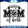 game-day-football-cheer-mom-of-both-svg-download-file