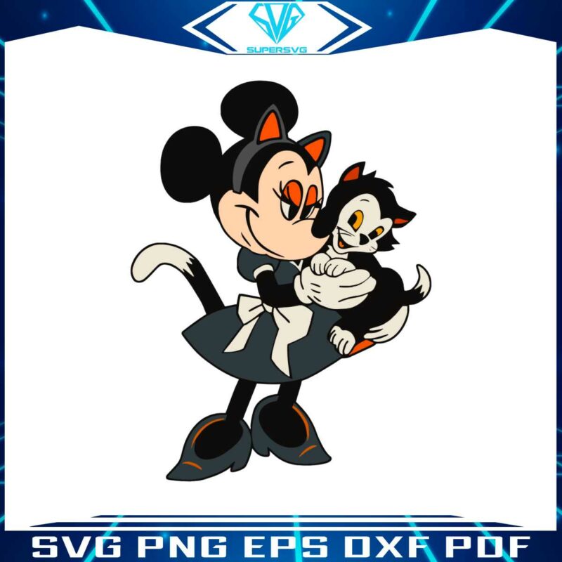 disney-minnie-mouse-and-figaro-cat-svg-file-for-cricut