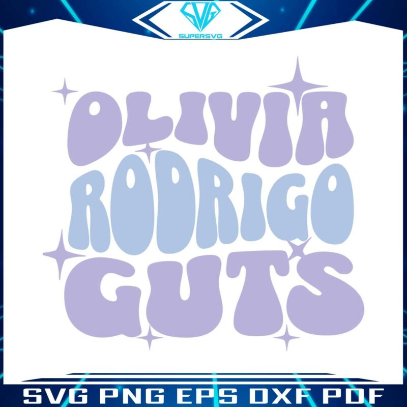 vintage-olivia-rodrigo-guts-album-svg-graphic-design-file
