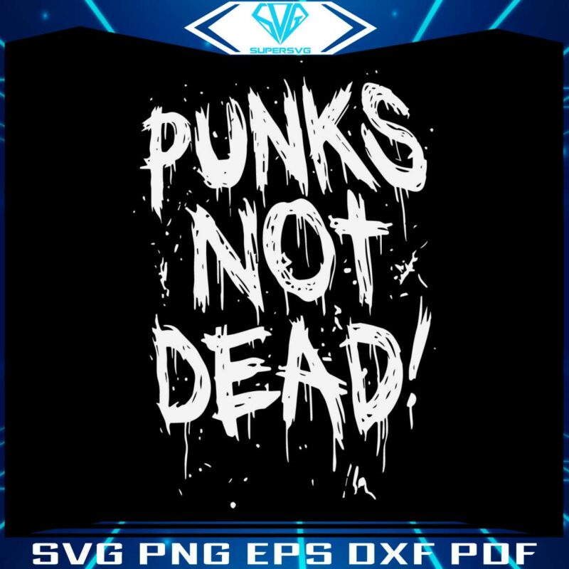 punks-not-dead-punk-skull-biker-svg-graphic-design-file
