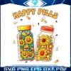 vintage-happy-pills-medicine-sunflower-png-download