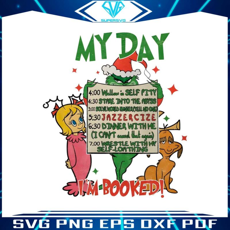retro-christmas-my-day-im-booked-the-grinch-png-download